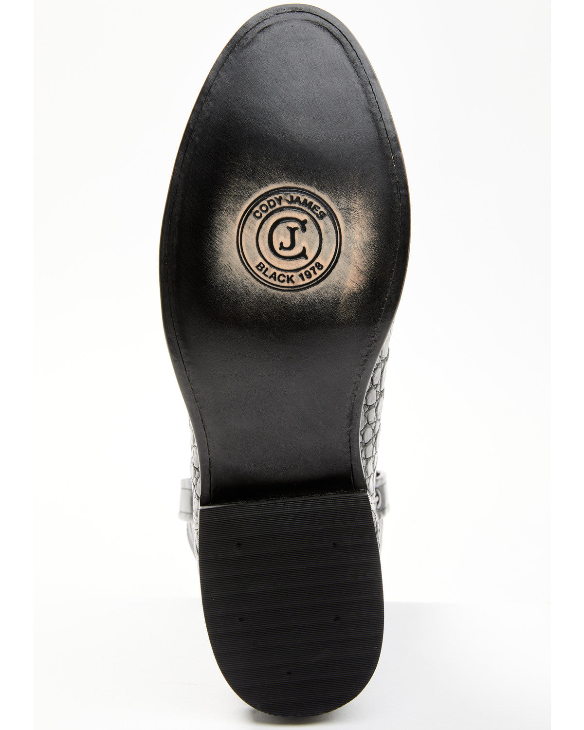 Black 1978® Men's Carmen Exotic Caiman Belly Roper Boots -