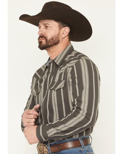 Men's Harpeth Striped Long Sleeve Snap Western Shirt