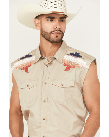 Men's Thunderbird Legends Cutoff Snap Western Shirt
