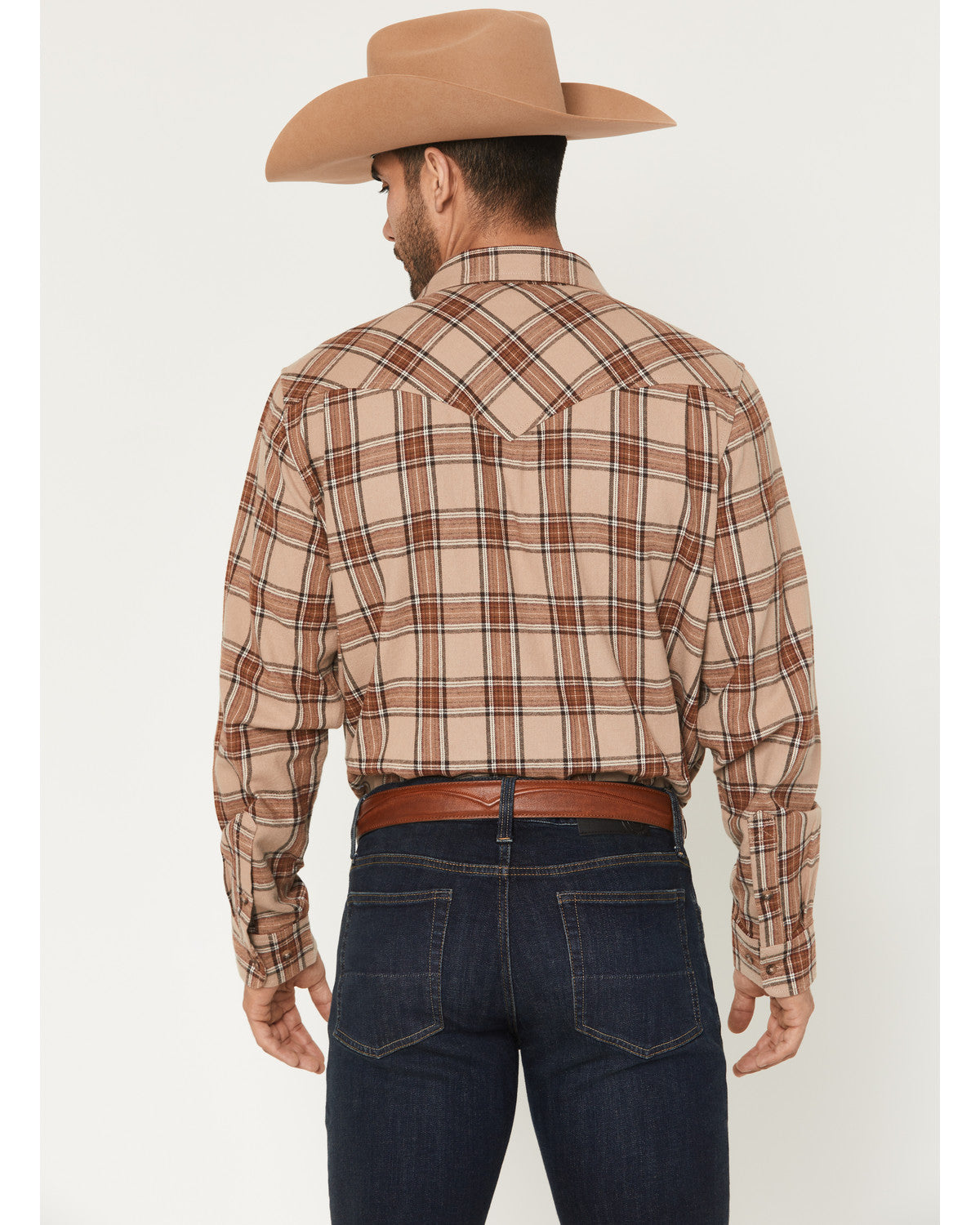 Black 1978® Men's Brenden Plaid Print Long Sleeve Button-Do