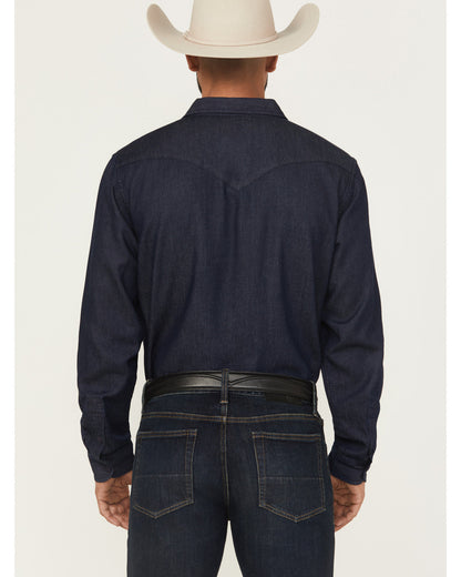 Black 1978® Men's Mamba Dark Wash Denim Long Sleeve Button-