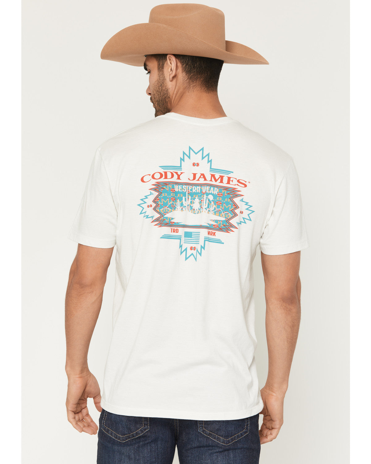 Men's Southwestern Sunset Short Sleeve Graphic T-Shirt