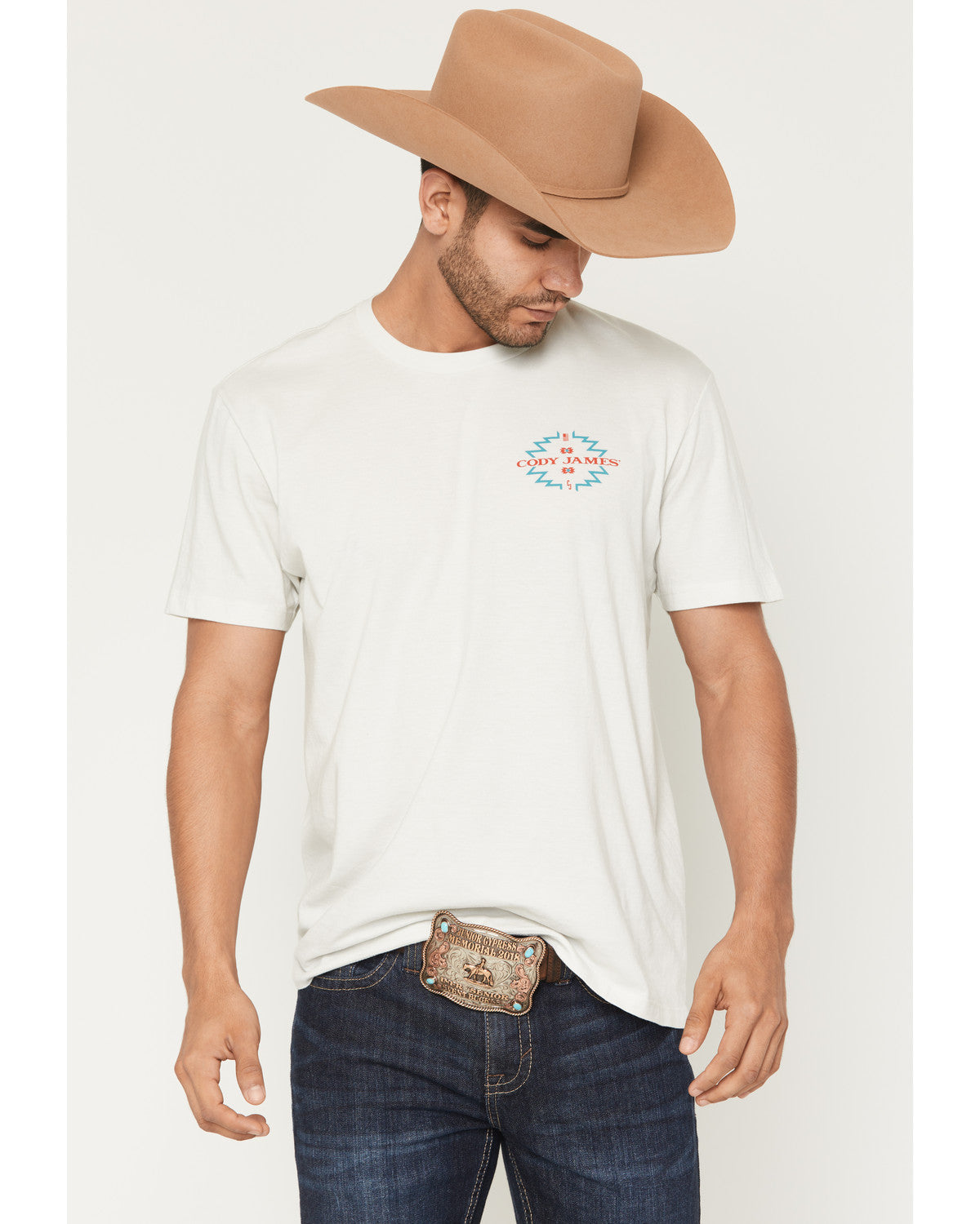 Men's Southwestern Sunset Short Sleeve Graphic T-Shirt