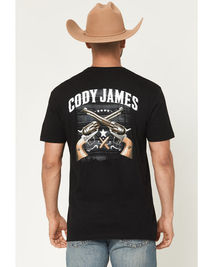 Men's Cross Guns Short Sleeve Graphic T-Shirt