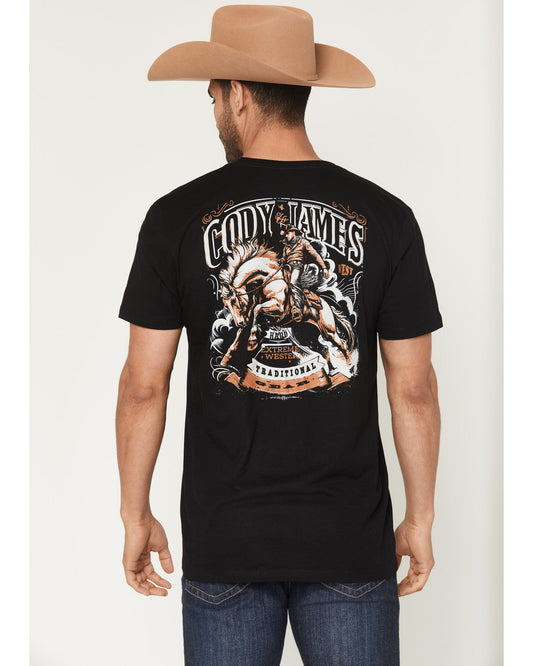 Men's Extreme Western Short Sleeve Graphic T-Shirt