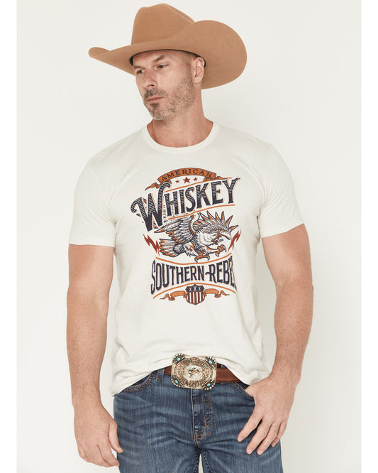 Men's American Whiskey Short Sleeve Graphic T-Shirt