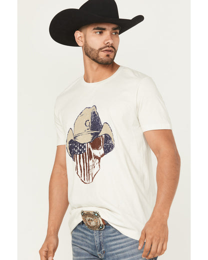 Men's Best Friend Americana Skull Short Sleeve Graphic T-Sh