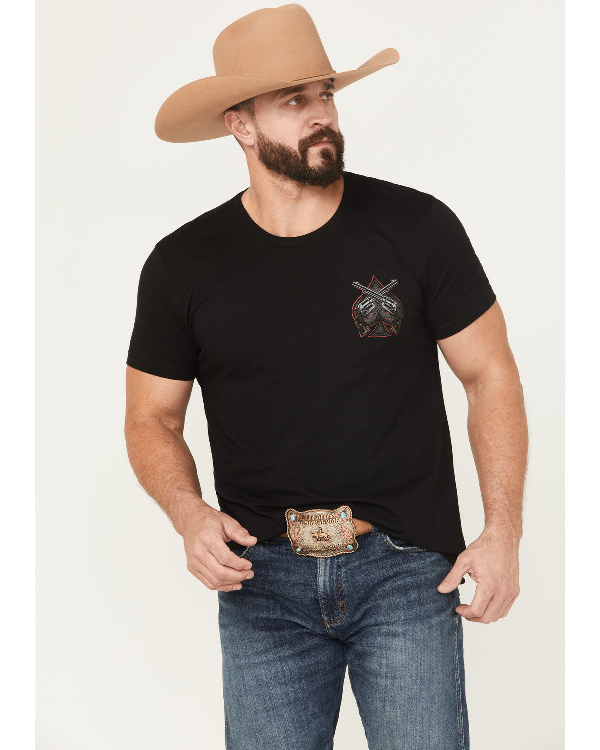 Men's Poker Chip Short Sleeve Graphic T-Shirt