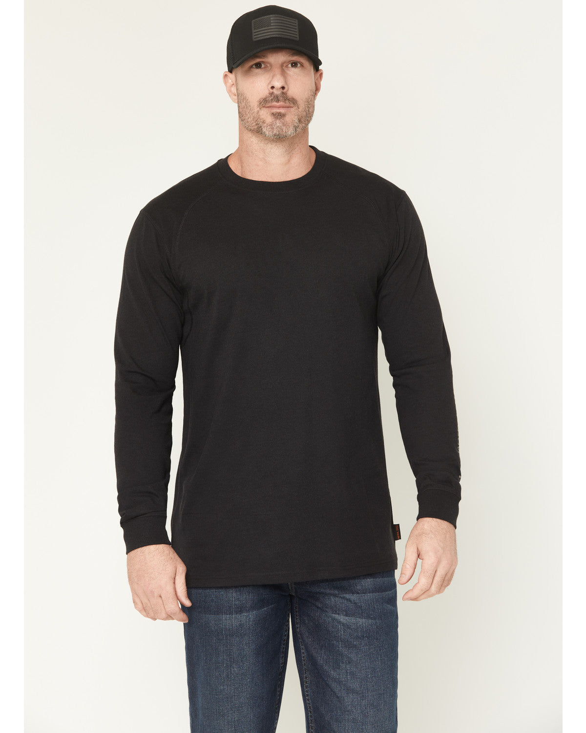 Men's FR Black Spot Lightweight Long Sleeve Tech T-Shirt