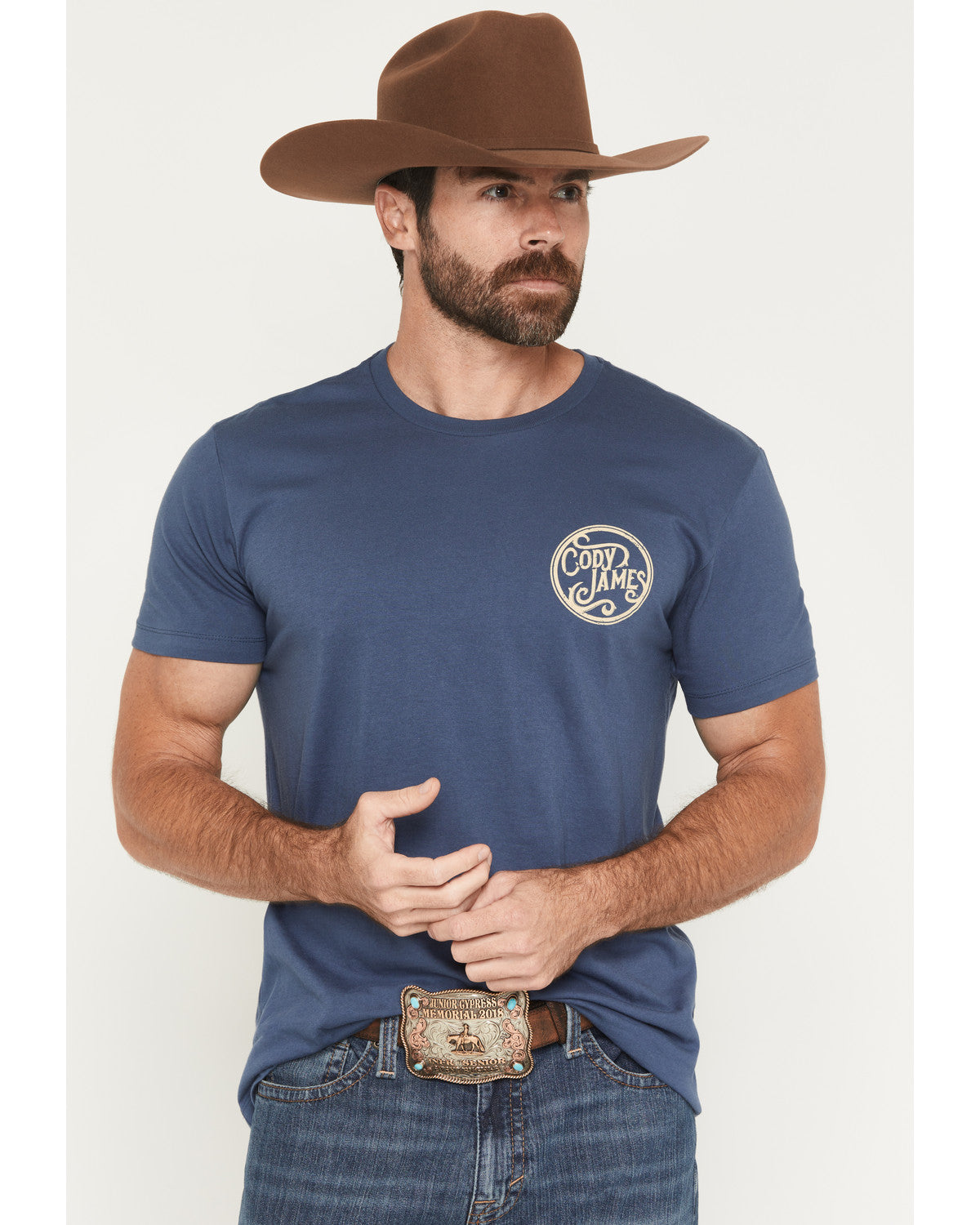 Men's Whiskey Barrel Logo Short Sleeve Graphic T-Shirt