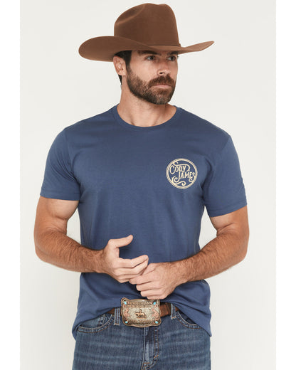 Men's Whiskey Barrel Logo Short Sleeve Graphic T-Shirt