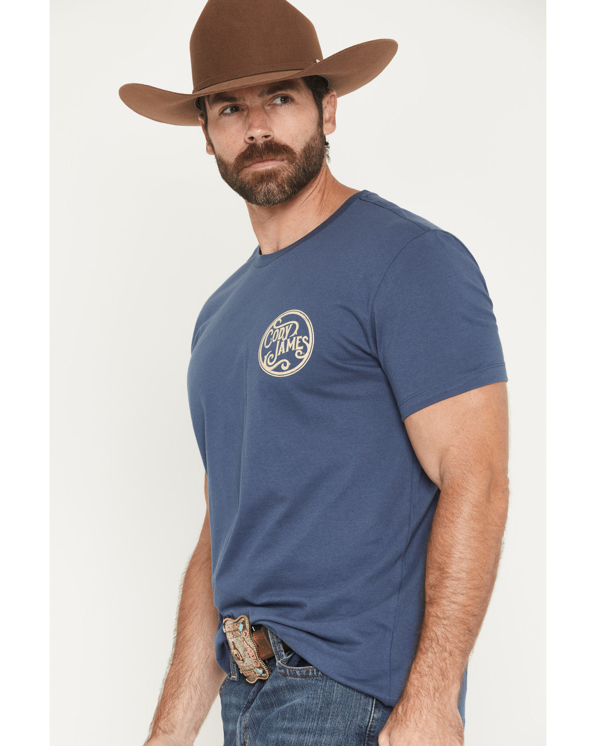 Men's Whiskey Barrel Logo Short Sleeve Graphic T-Shirt