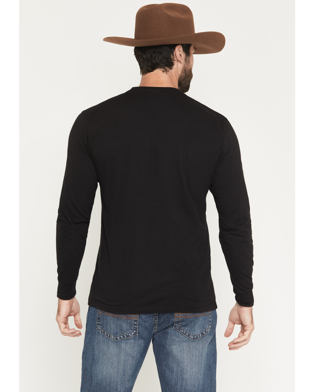 Men's Americana Logo Long Sleeve Graphic T-Shirt
