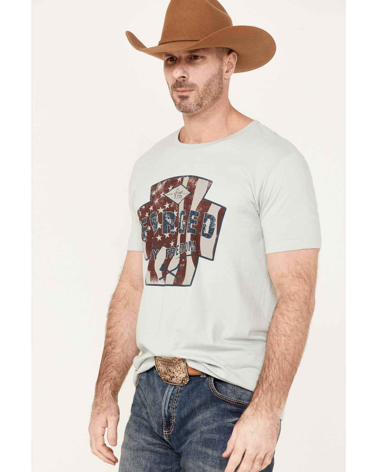 Men's Forged Short Sleeve Graphic T-Shirt