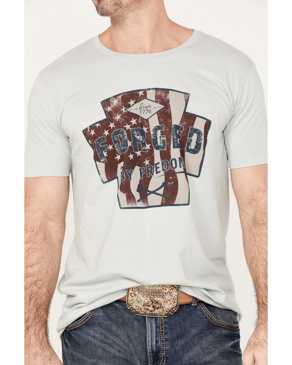 Men's Forged Short Sleeve Graphic T-Shirt