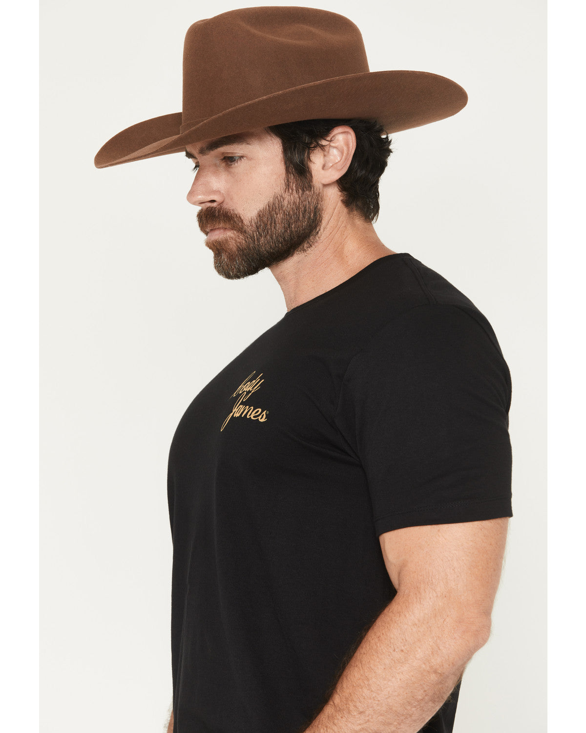 Men's Shooting Hand Short Sleeve Graphic T-Shirt