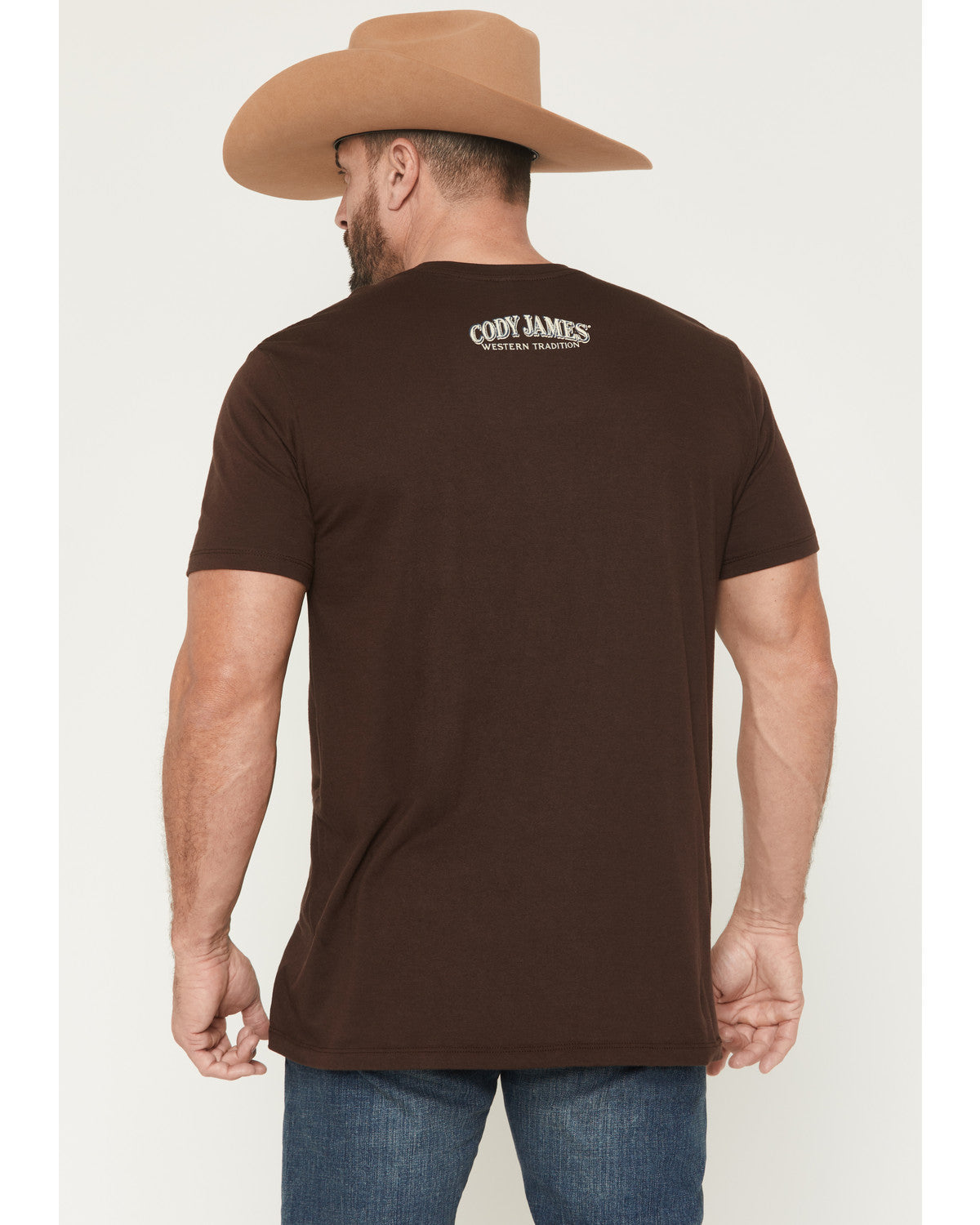 Men's Scenic Skull Head Short Sleeve Graphic T-Shirt