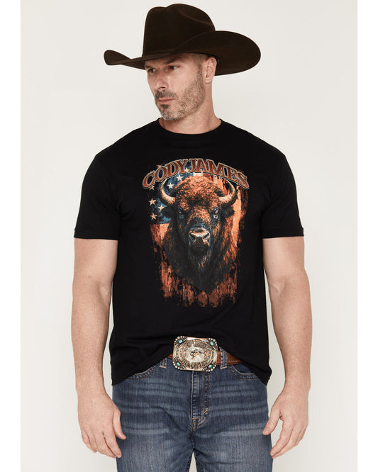 Men's Americana Bull Short Sleeve Graphic T-Shirt
