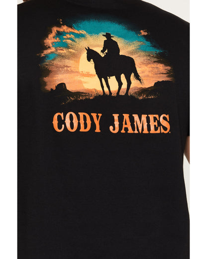 Men's Sunset Rider Short Sleeve Graphic T-Shirt