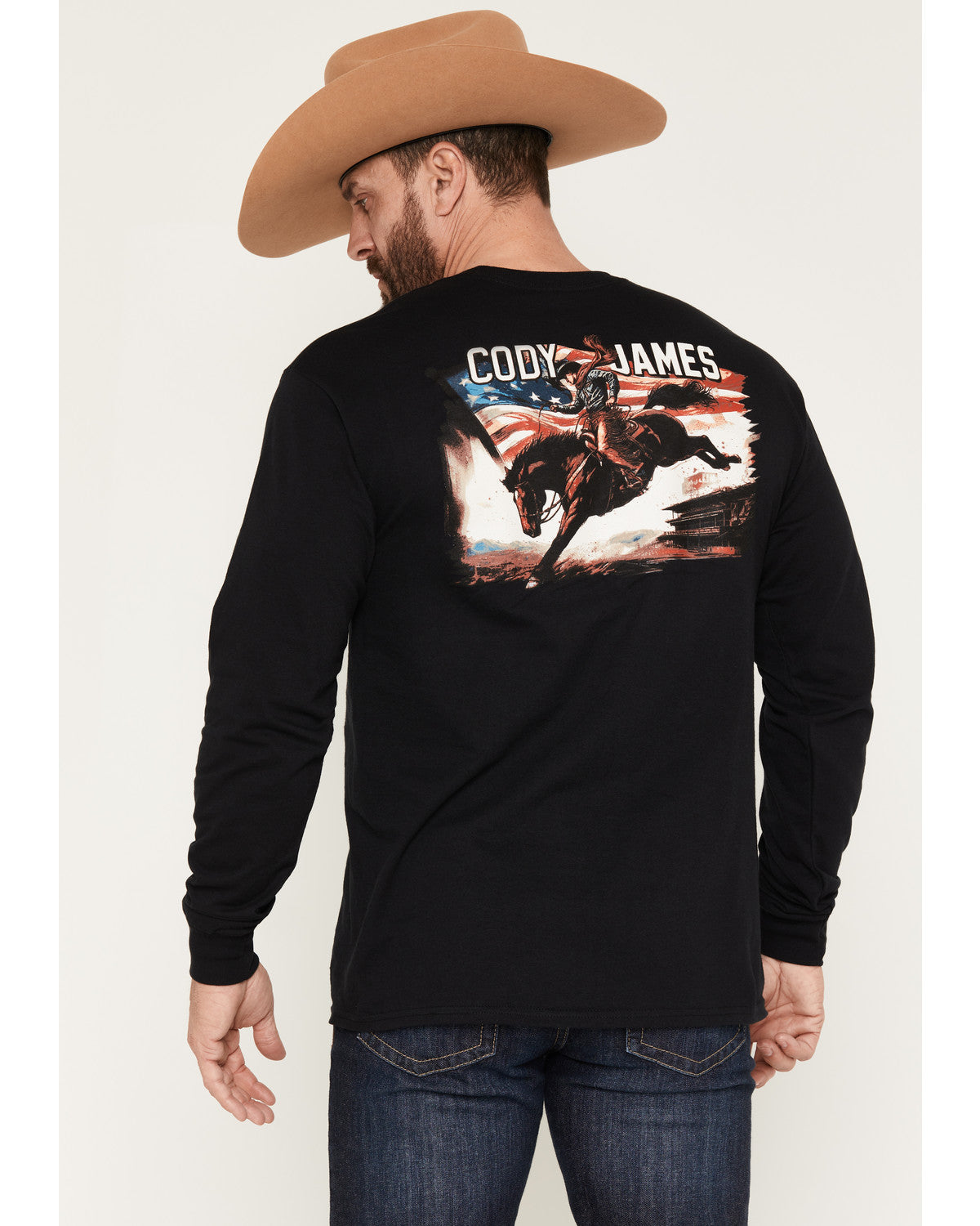 Men's American Legend Long Sleeve Graphic T-Shirt