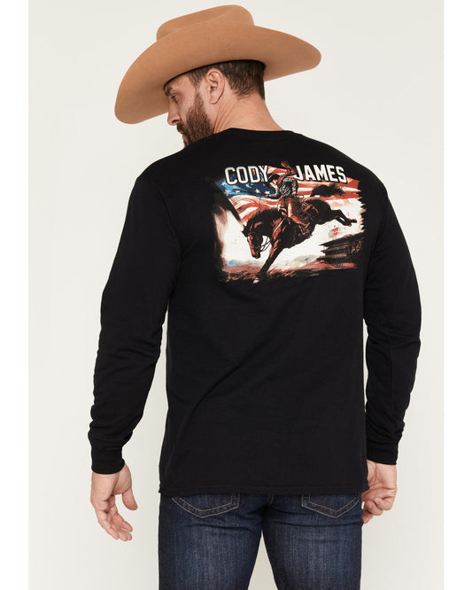 Men's American Legend Long Sleeve Graphic T-Shirt