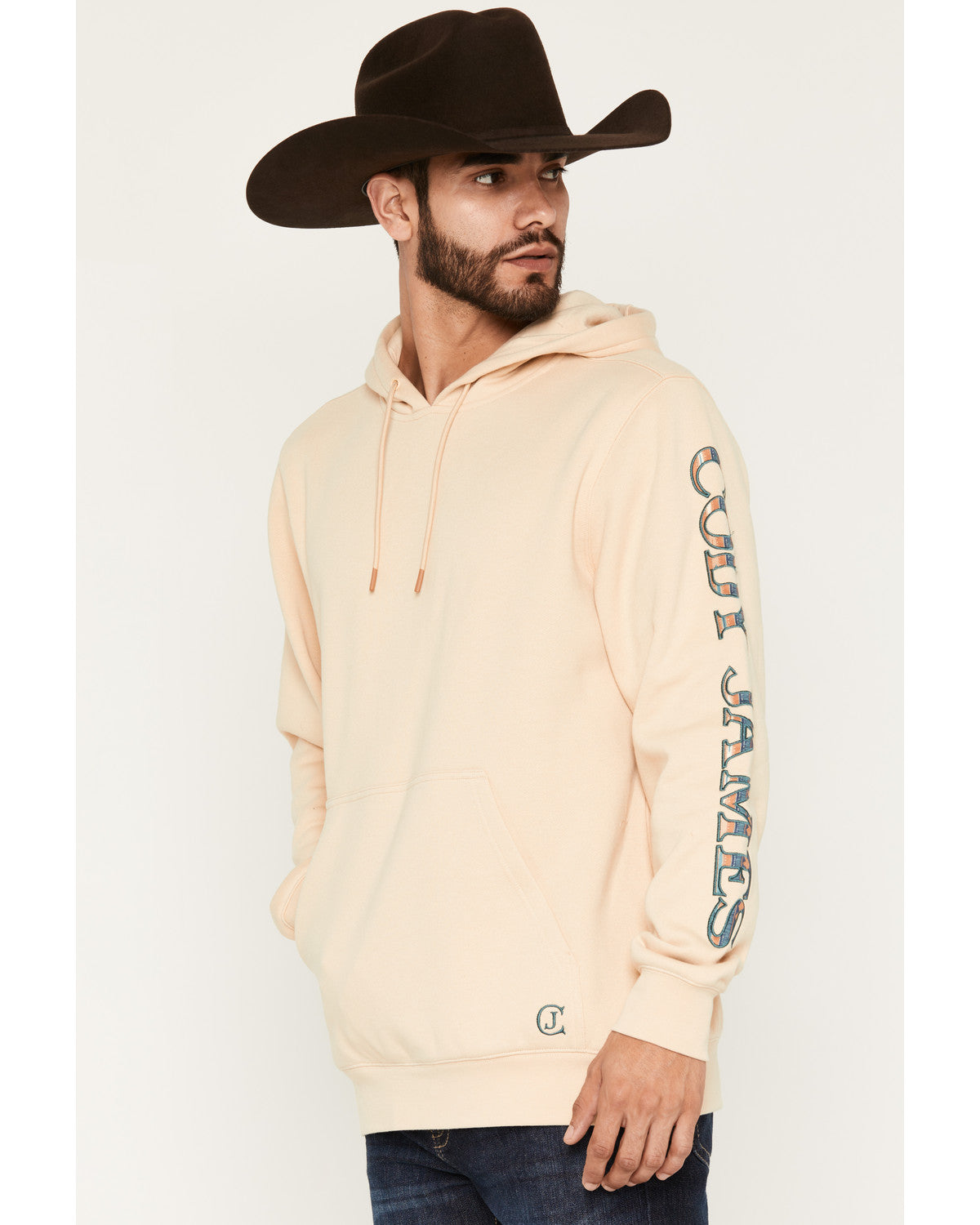 Men's Origin Logo Embroidered Hooded Sweatshirt