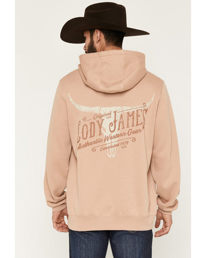 Men's Longhorn Graphic Hooded Sweatshirt