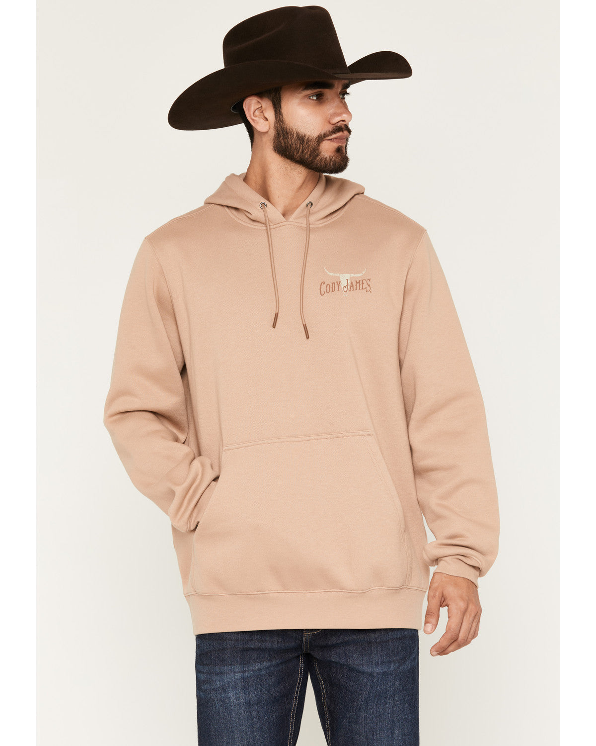 Men's Longhorn Graphic Hooded Sweatshirt