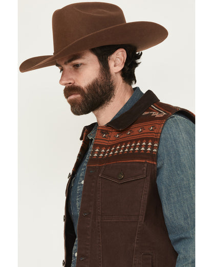 Men's Iroquois Southwestern Trucker Vest