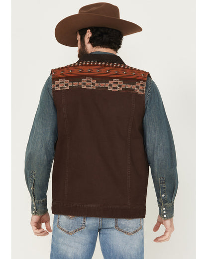 Men's Iroquois Southwestern Trucker Vest