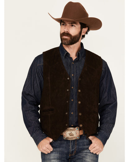 Men's Angus 2.0 Suede Snap Vest
