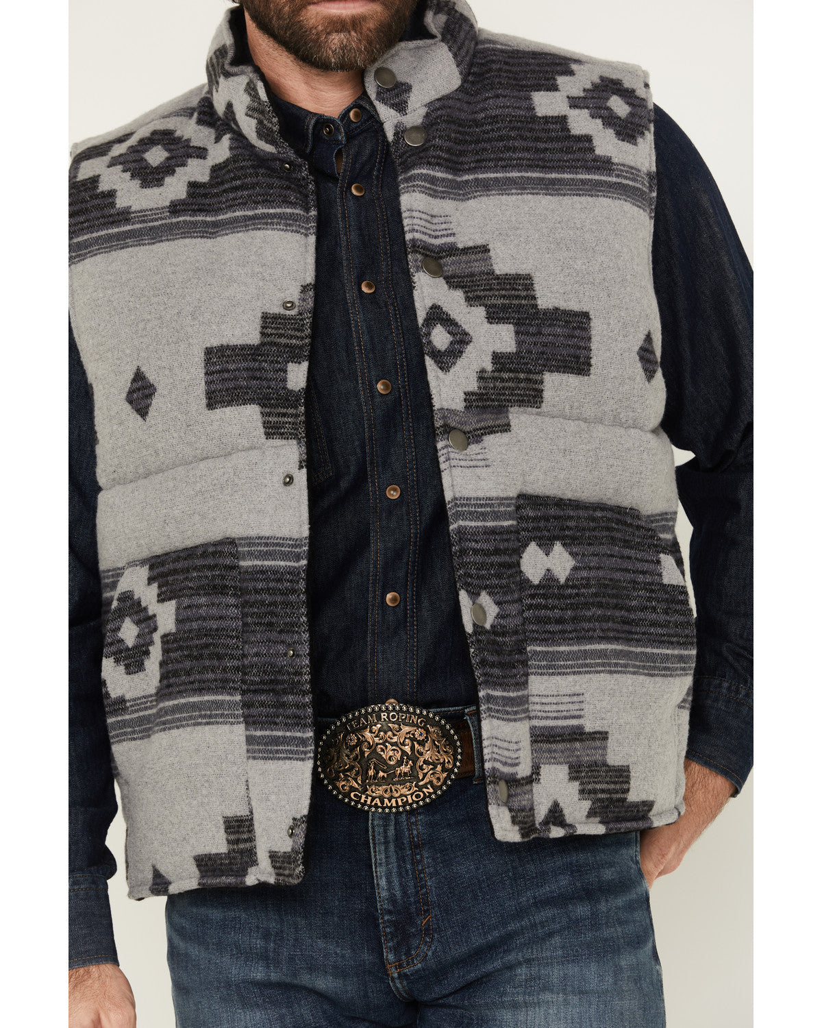 Men's Suns Reversible Woolish Puffer Vest