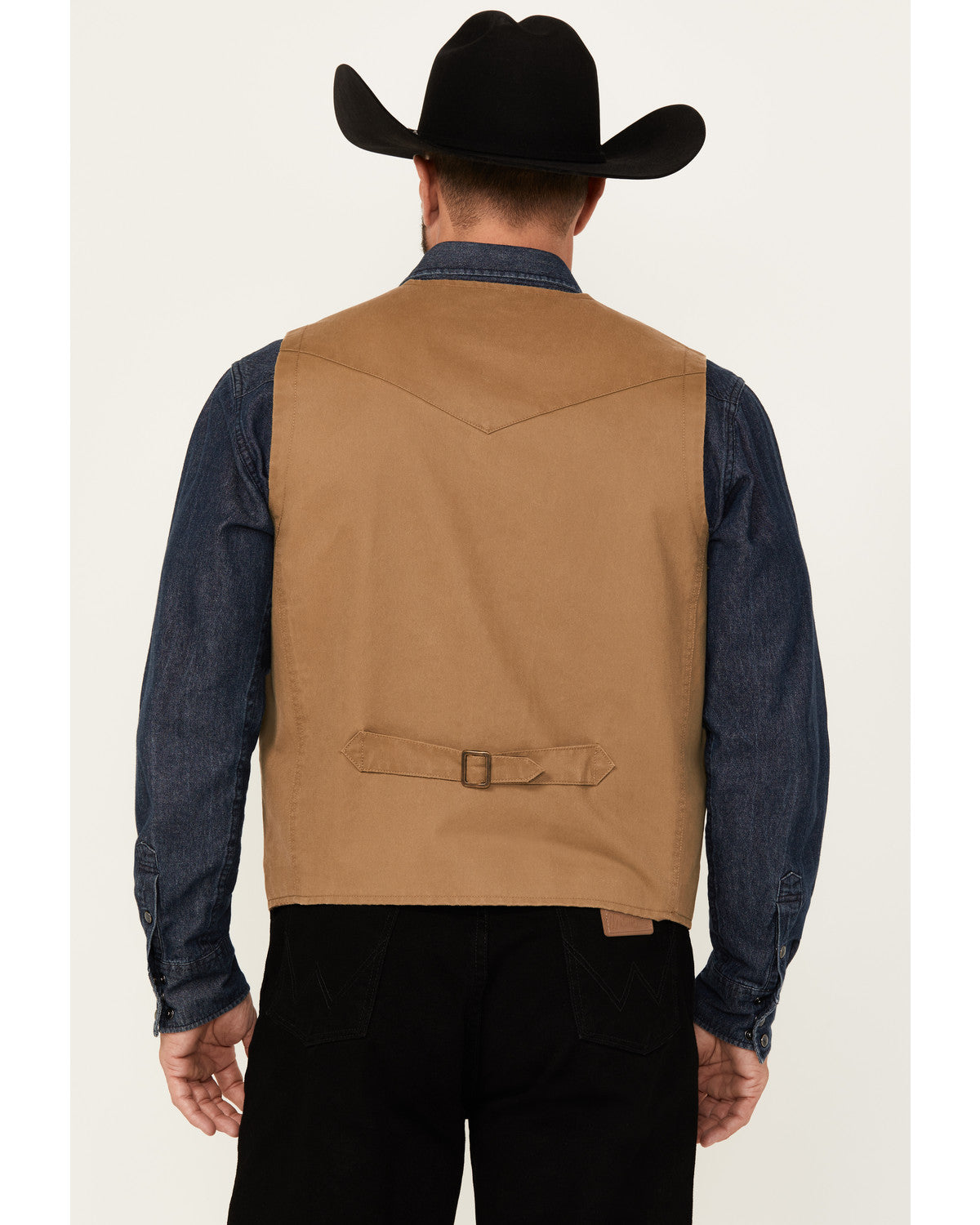 Men's Pancho Villa Oil Skin Vest
