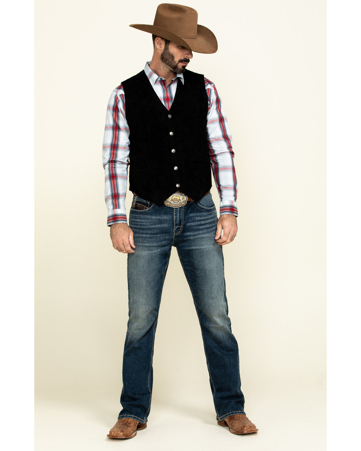 Men's Angus Suede Vest