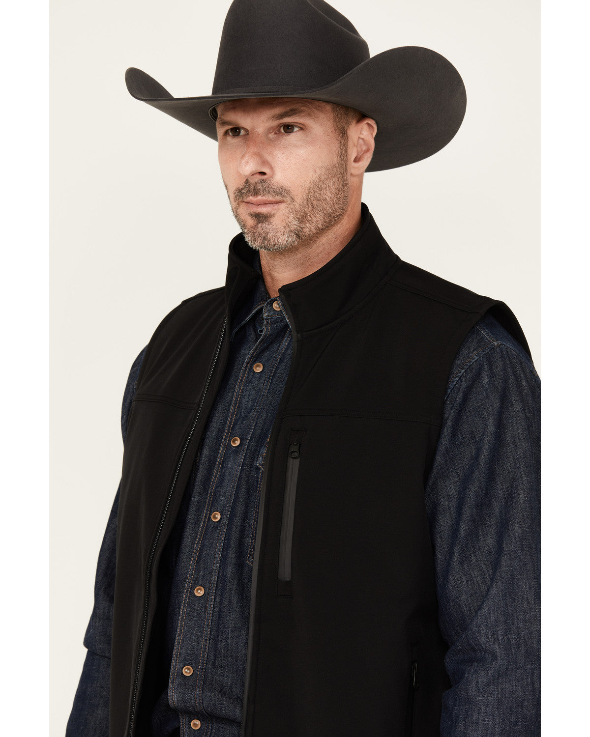 Men's Estacado Concealed Carry Softshell Vest - Big