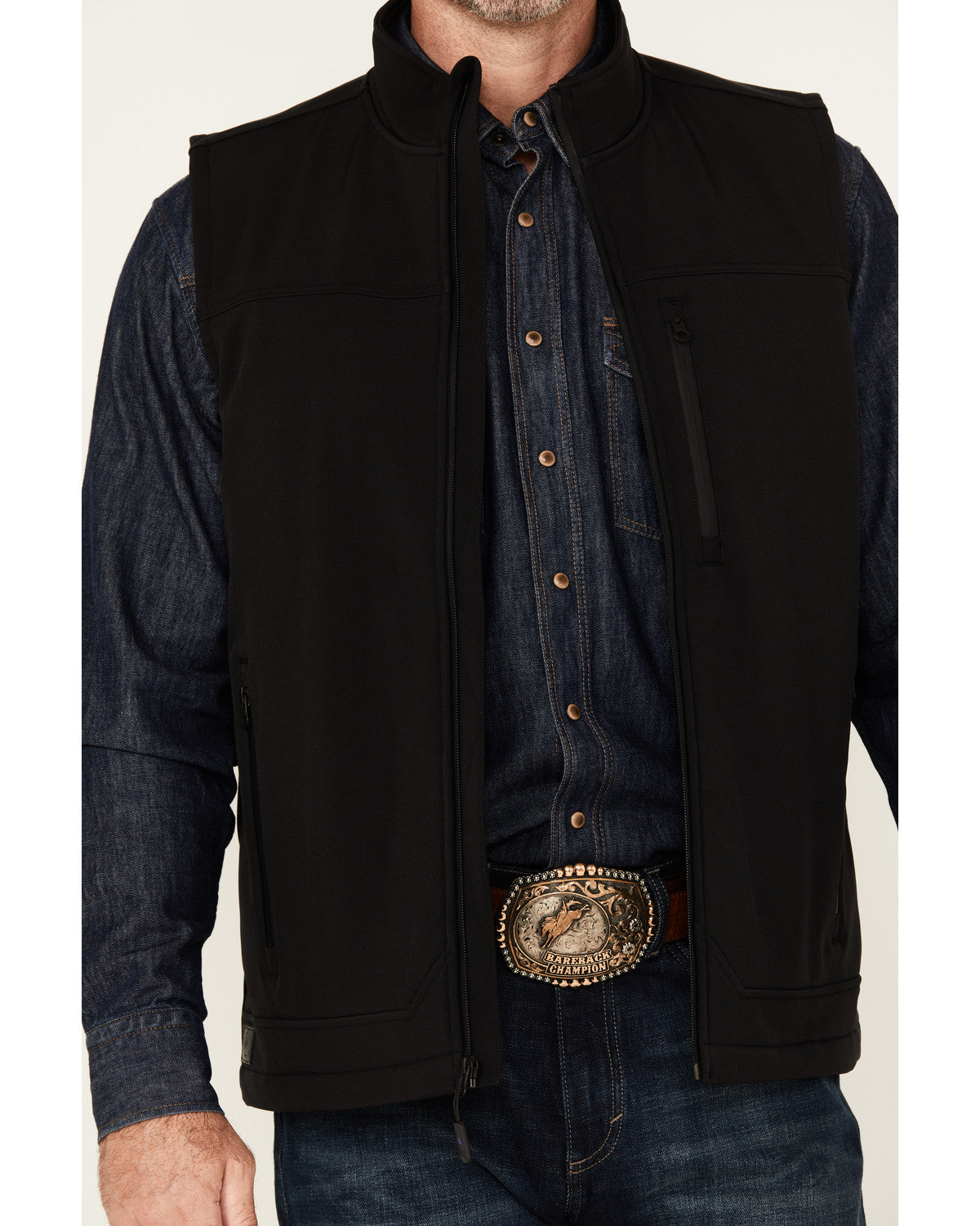 Men's Estacado Concealed Carry Softshell Vest - Big