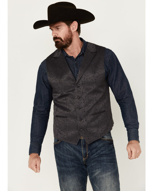 Men's Nashville Paisley Print Dress Vest