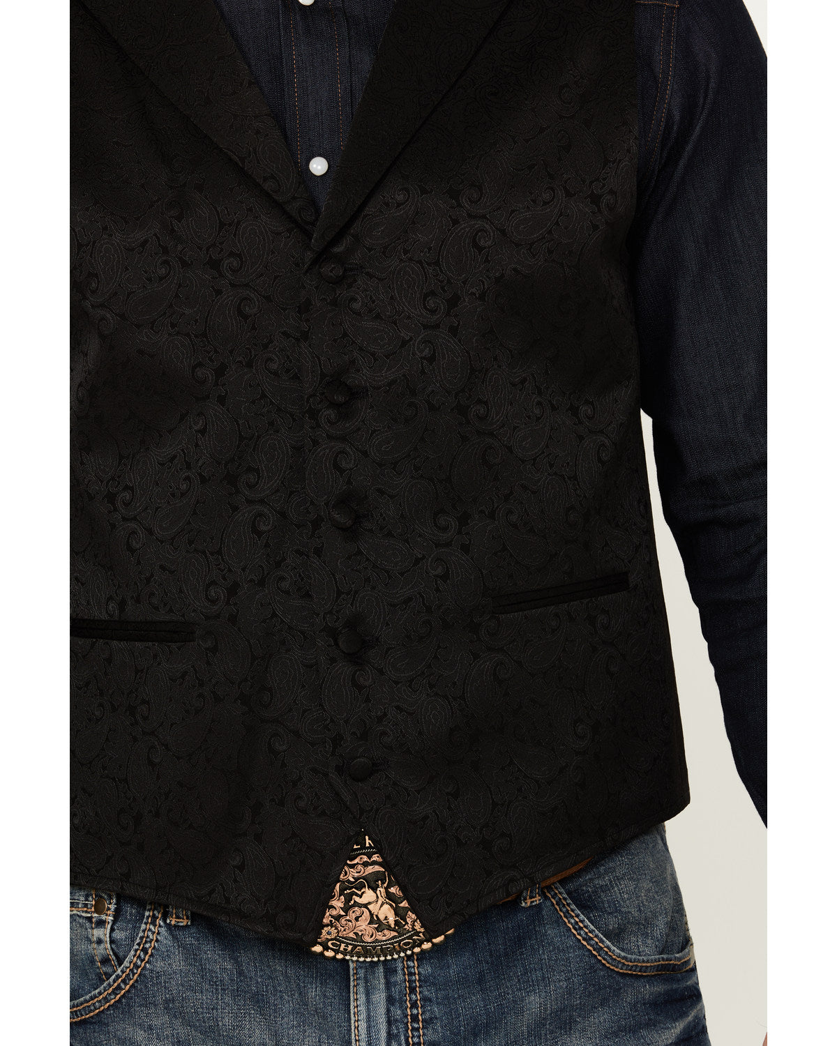 Men's Nashville Paisley Print Vest