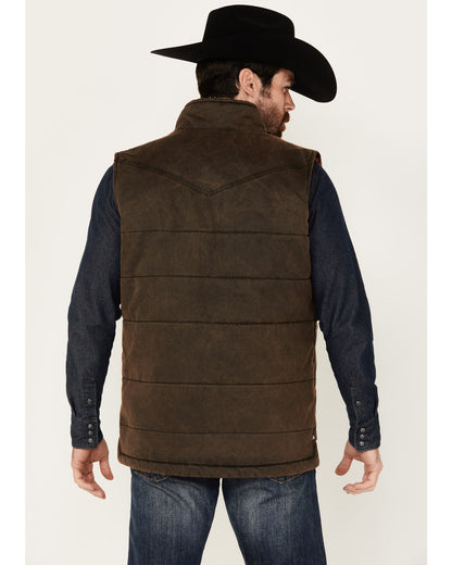 Men's Oil Slick Snap Vest - Tall