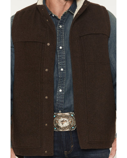 Men's Miller Sherpa Lined Wool Vest