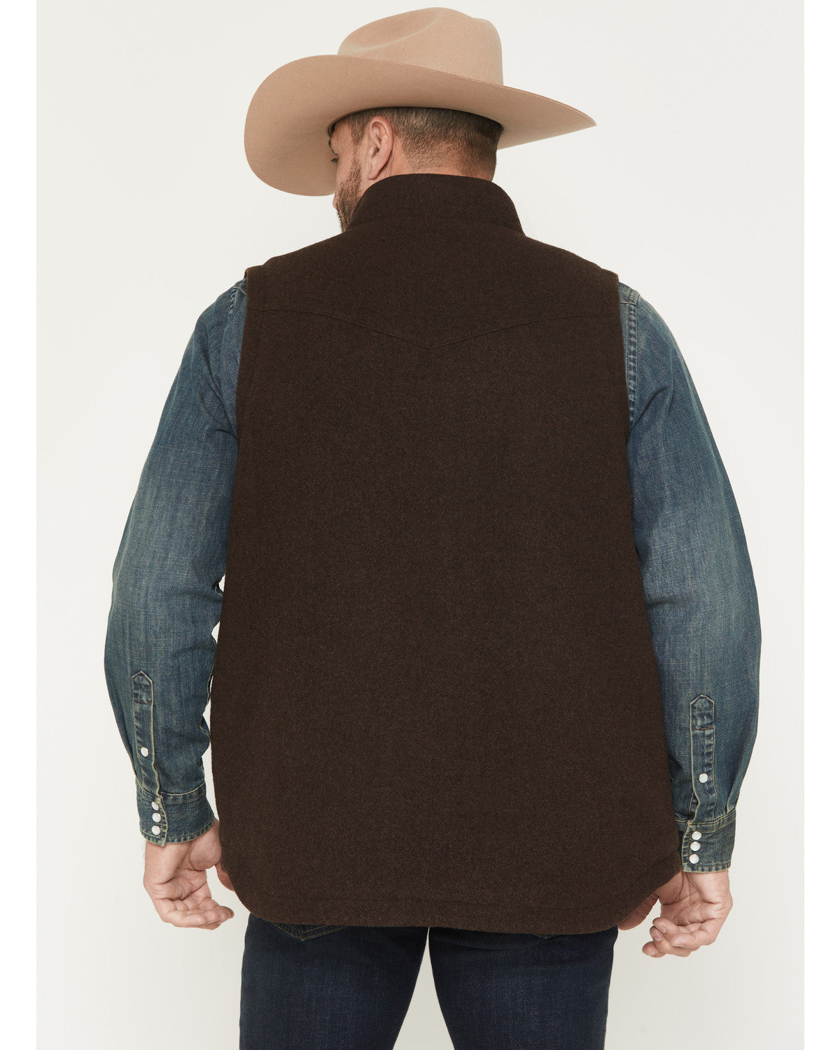 Men's Miller Sherpa Lined Wool Vest