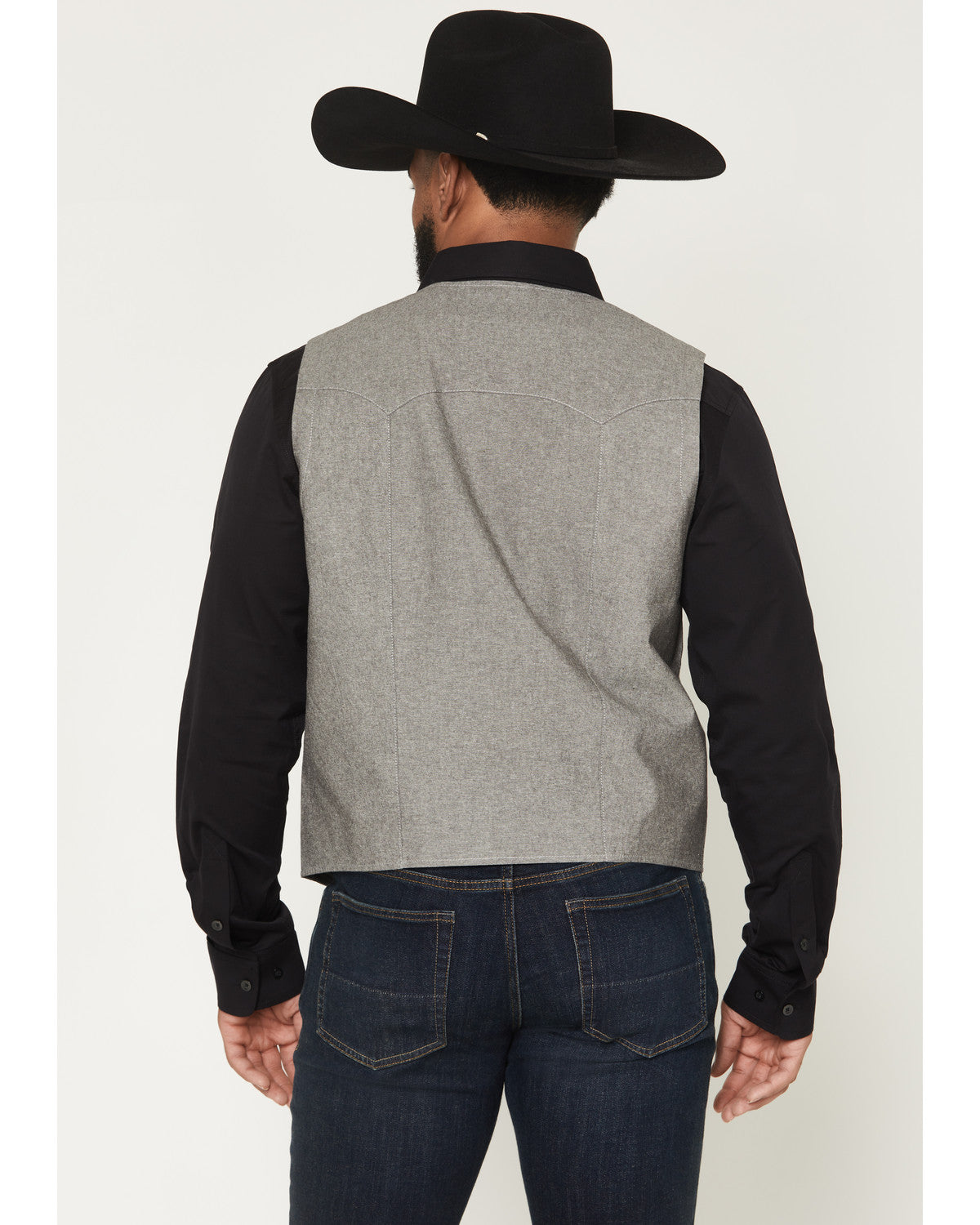 Men's Brogue Button-Down Vest