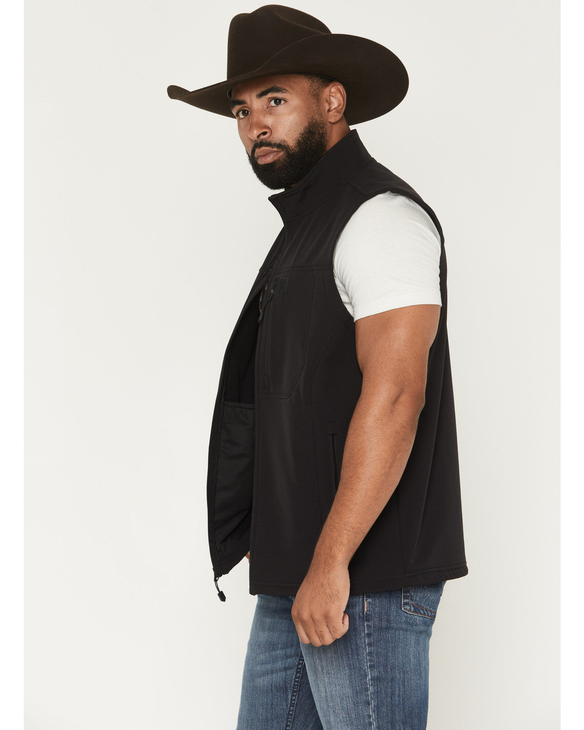 RANK 45® Men's Ralington Softshell Vest - Tall
