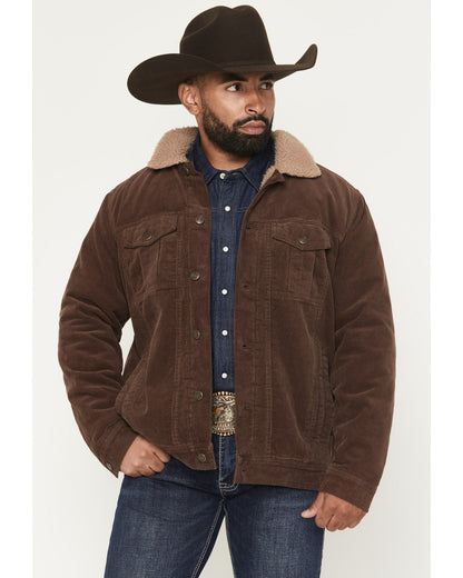 Men's Ozark Corduroy Sherpa Lined Heavyweight Trucker Jacke