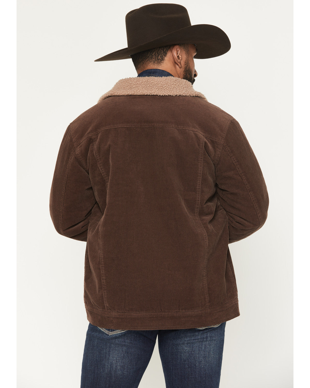 Men's Ozark Corduroy Sherpa Lined Heavyweight Trucker Jacke