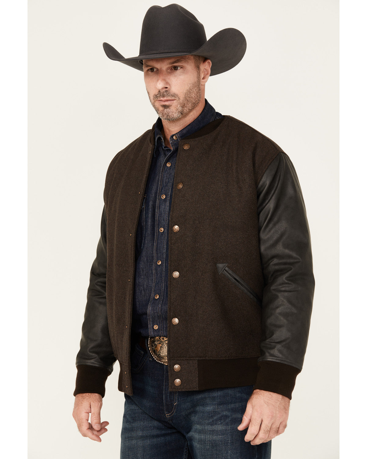 Men's Brighton Varsity Wool Jacket