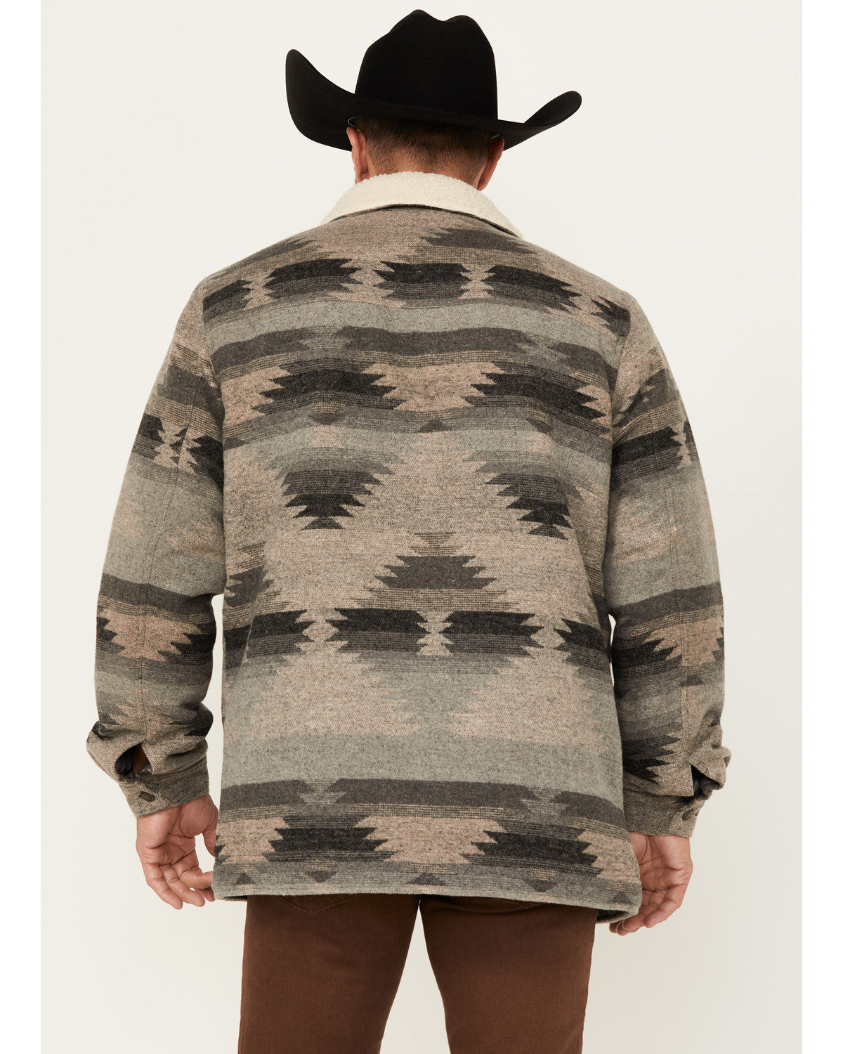 Men's Whiskey Southwestern Print Jacket