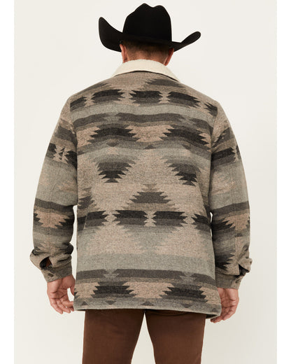 Men's Whiskey Southwestern Print Jacket