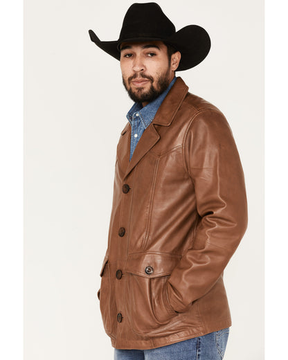 Men's Dale Leather Field Jacket