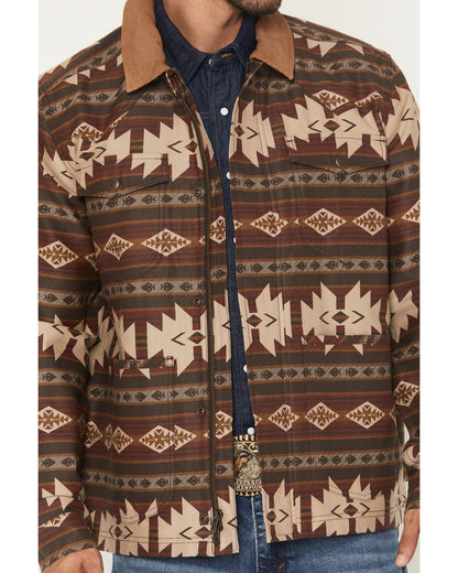 Men's FR Buck Southwestern Print Barn Coat